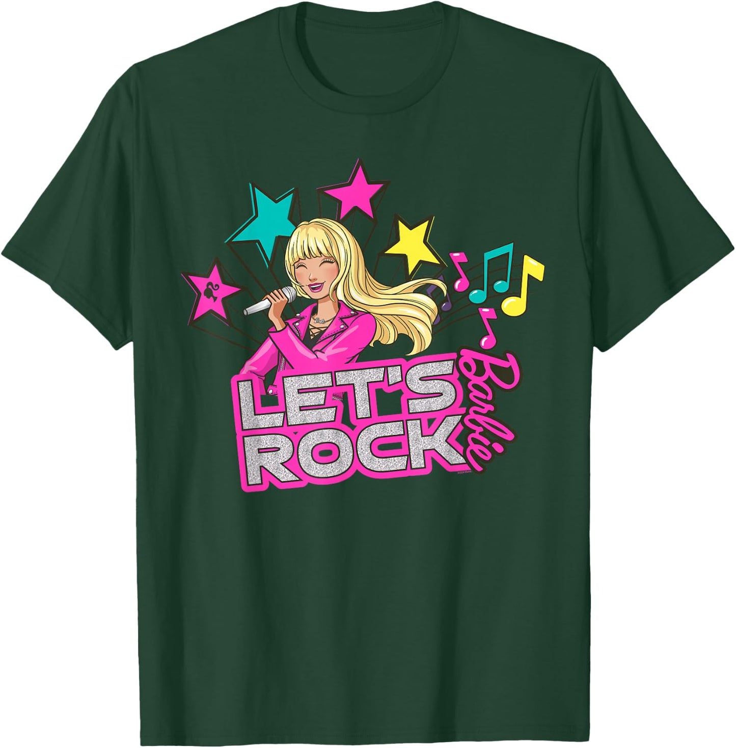 Barbie - Let's Rock Popstar T-Shirt - T-Shirt | Forest