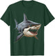 Shark Animal Motif Art Shark T-Shirt - T-Shirt | Forest