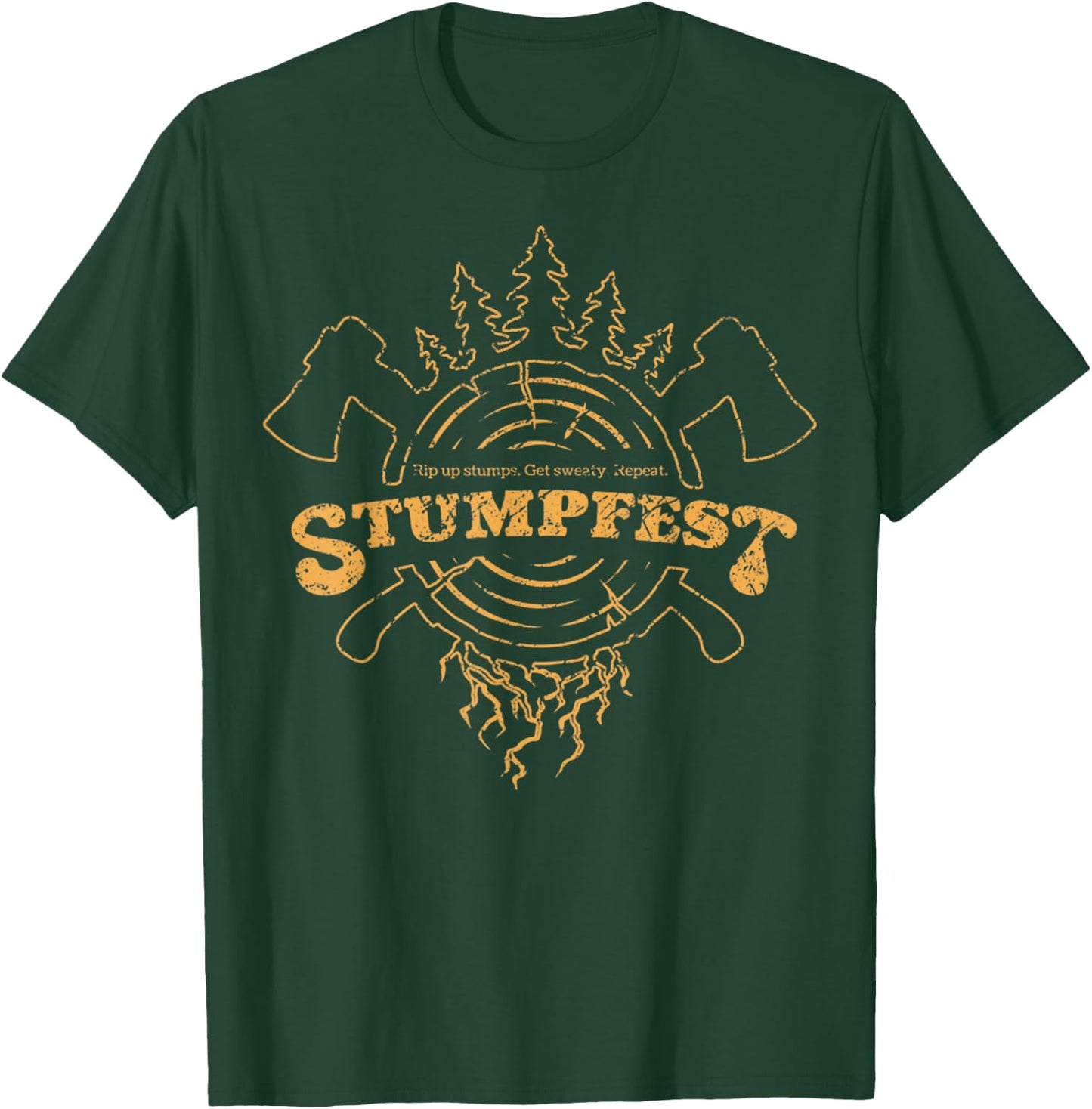 Retro Vintage Stumpfest Brisbane Gift Women T-Shirt - T-Shirt | Forest