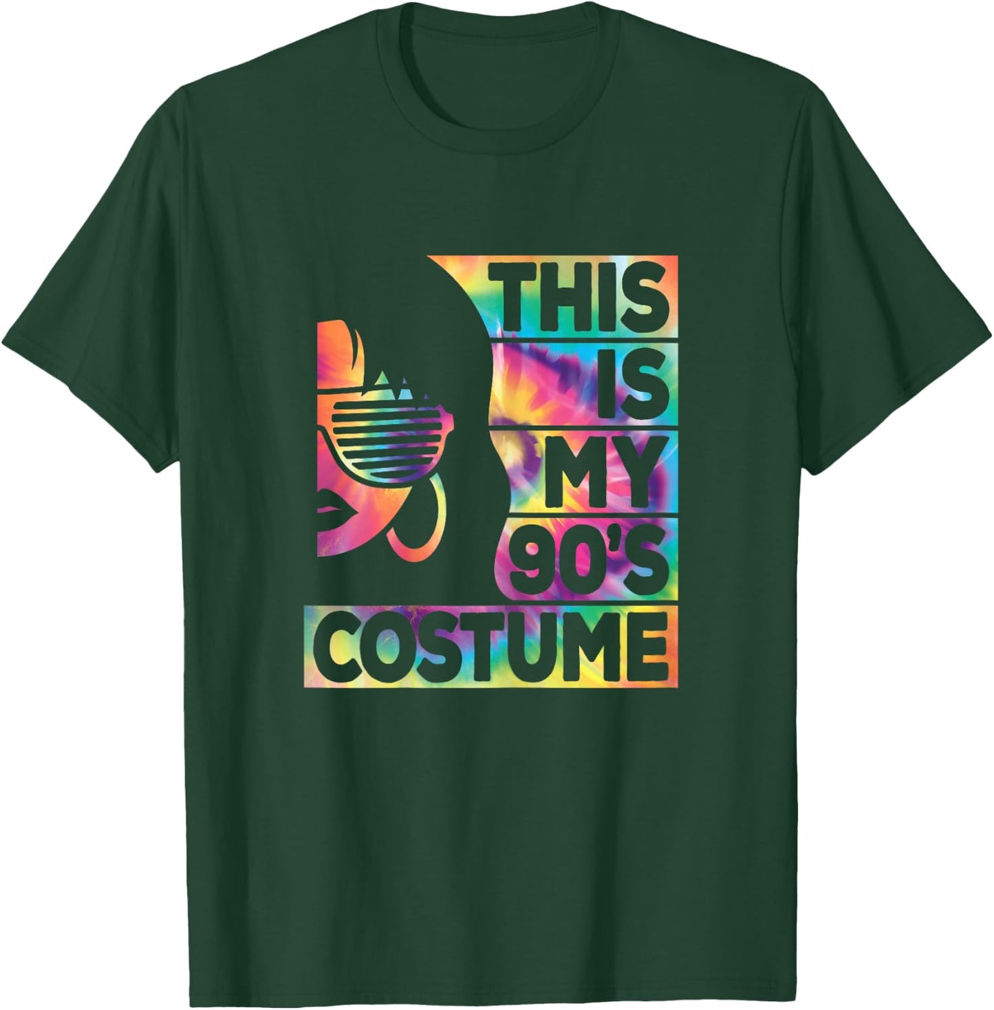 This Is My 90s Costume Women 1990s 90s Outfit Disco Party T-Shirt - T-Shirt | Forest
