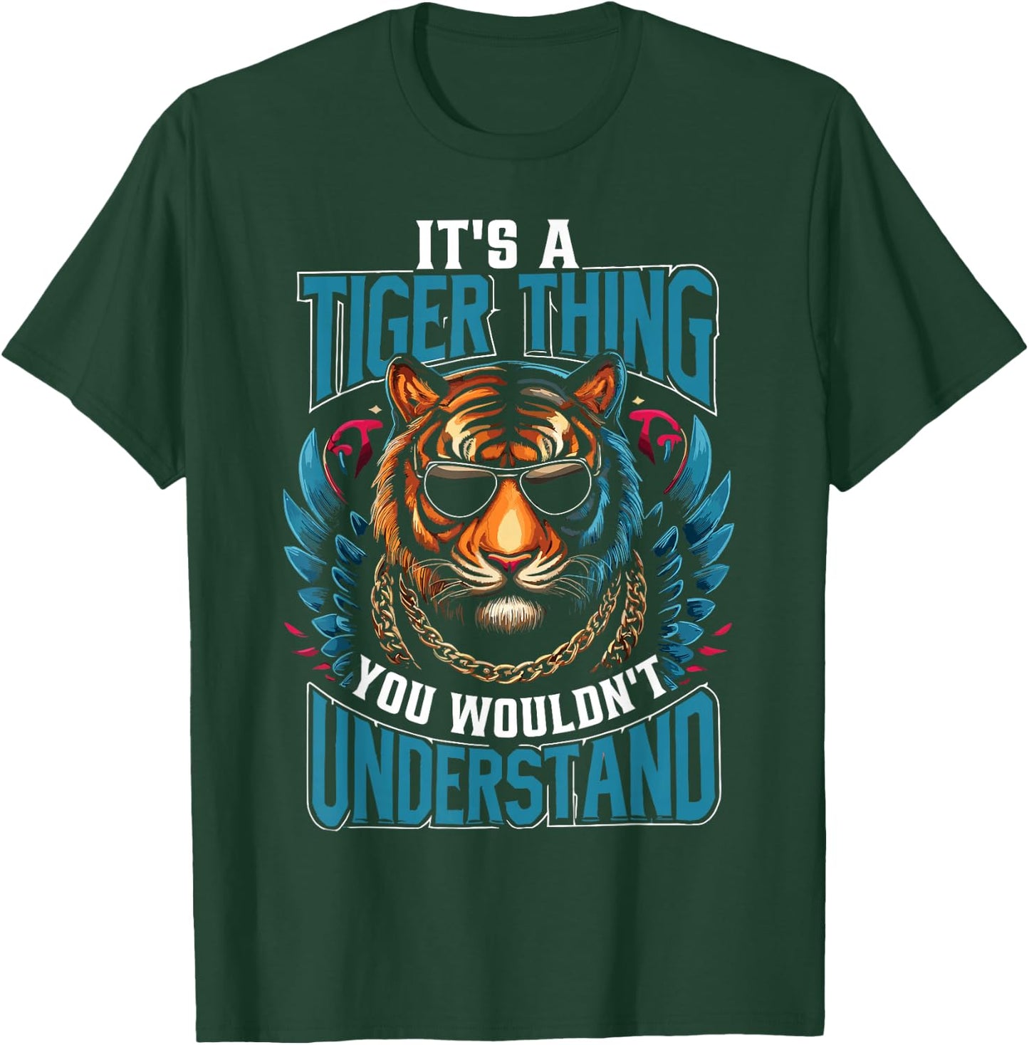 Wildlife Tiger T-Shirt - T-Shirt | Forest
