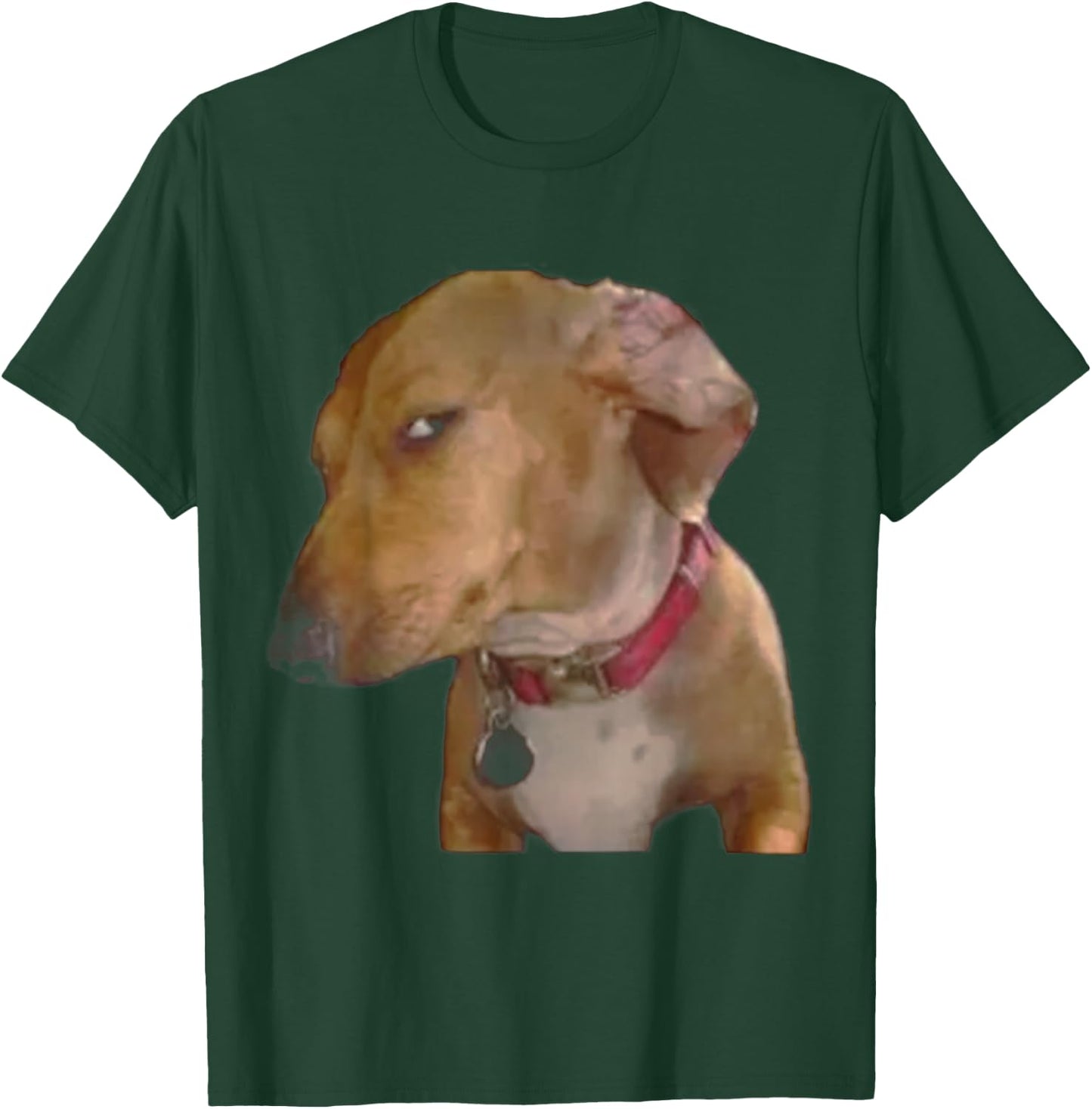 Bombastic Side Eye Funny Dog T-Shirt - T-Shirt | Forest
