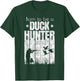 Duck Hunting Hunter Vintage Born To Be A Duck Hunter T-Shirt - T-Shirt | Forest