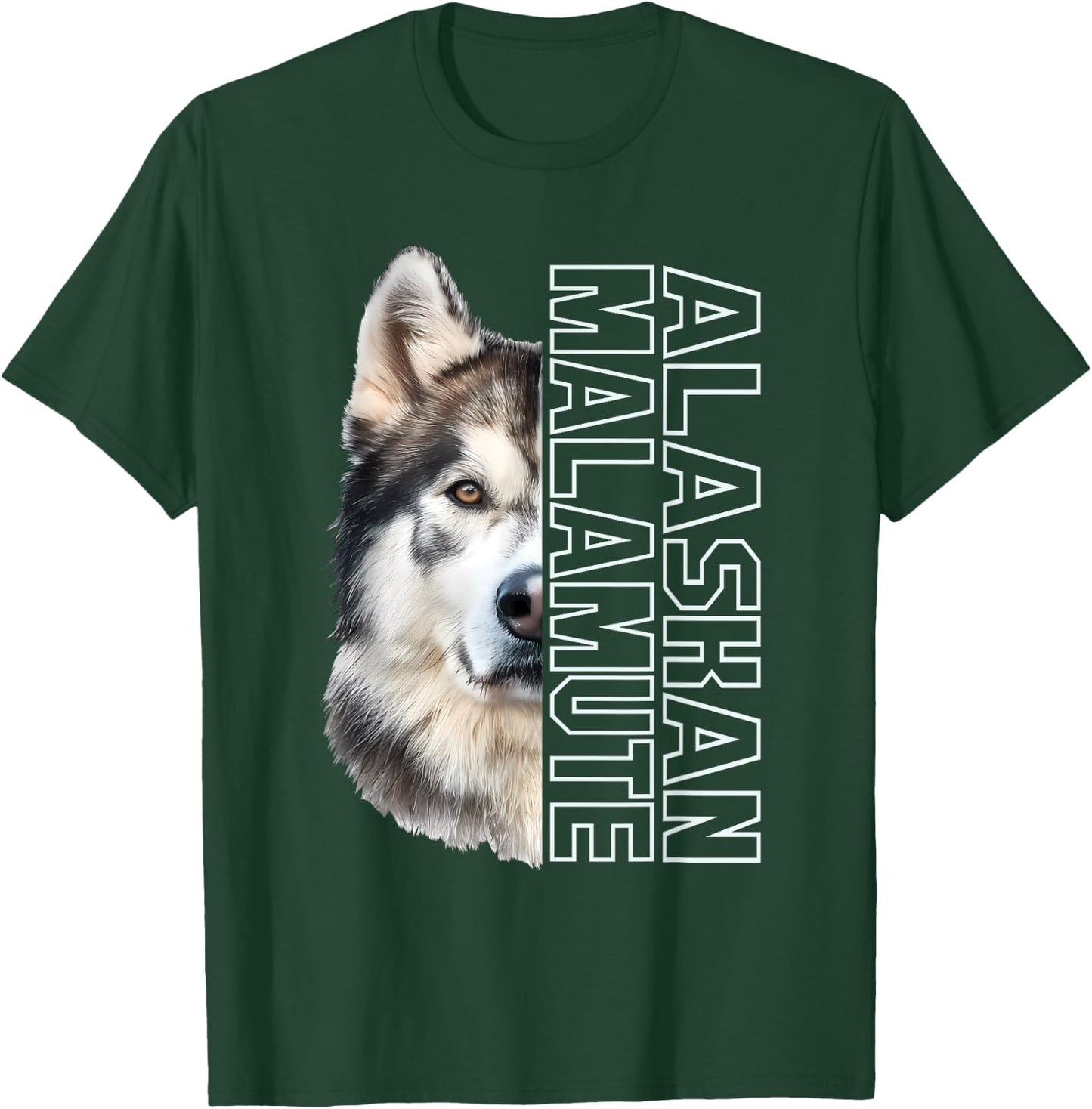 Alaskan Malamute T-Shirt - T-Shirt | Forest
