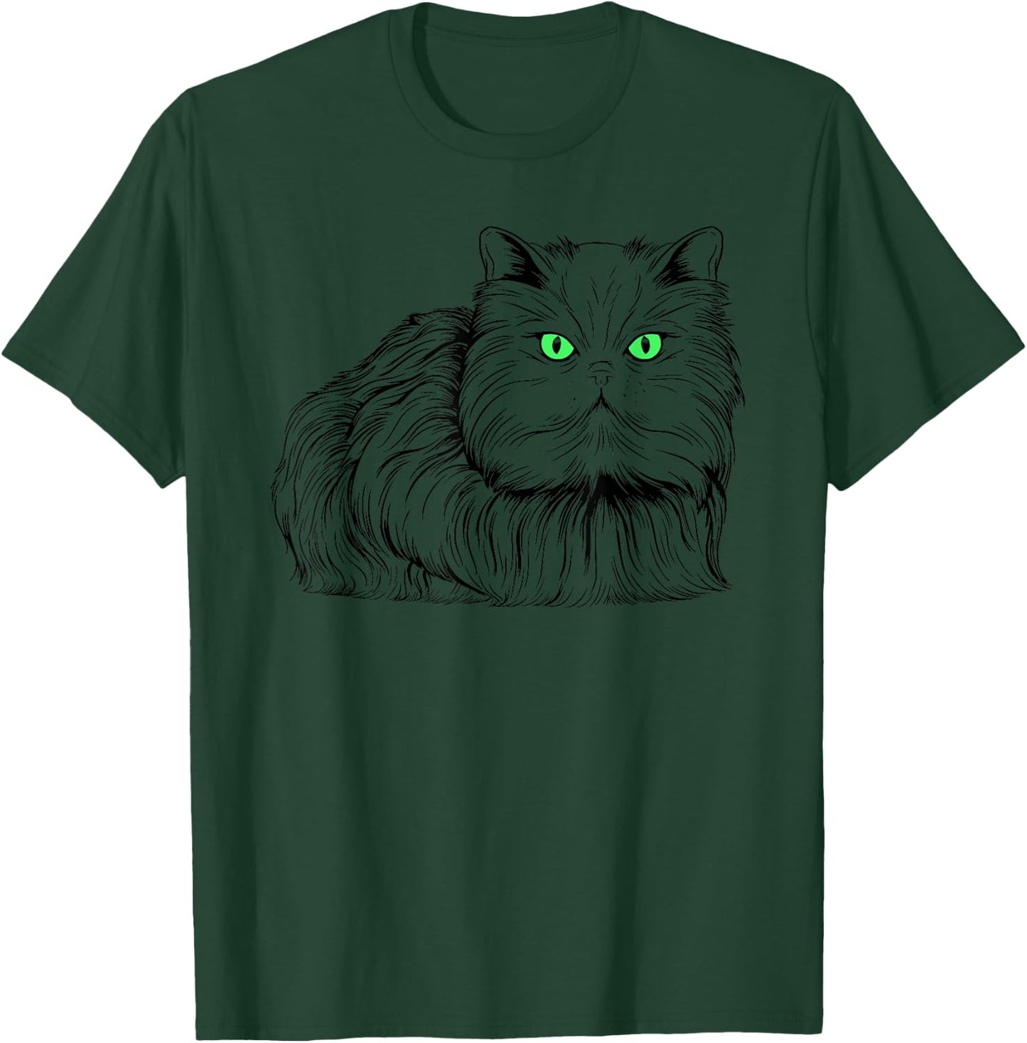 Persian Cat T-Shirt - T-Shirt | Forest