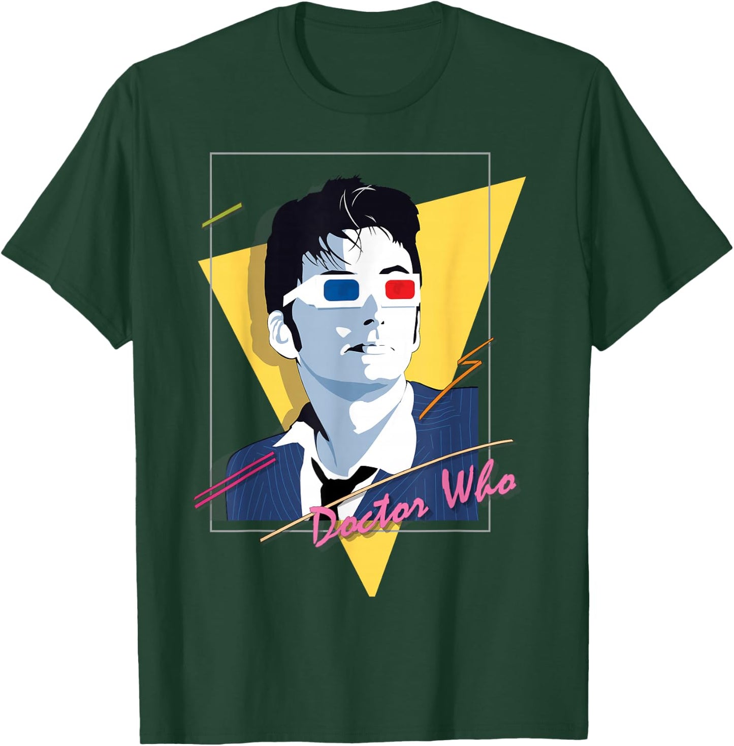 80s Tenant Retro Time Traveller Sci-Fi Fan T-Shirt - T-Shirt | Forest
