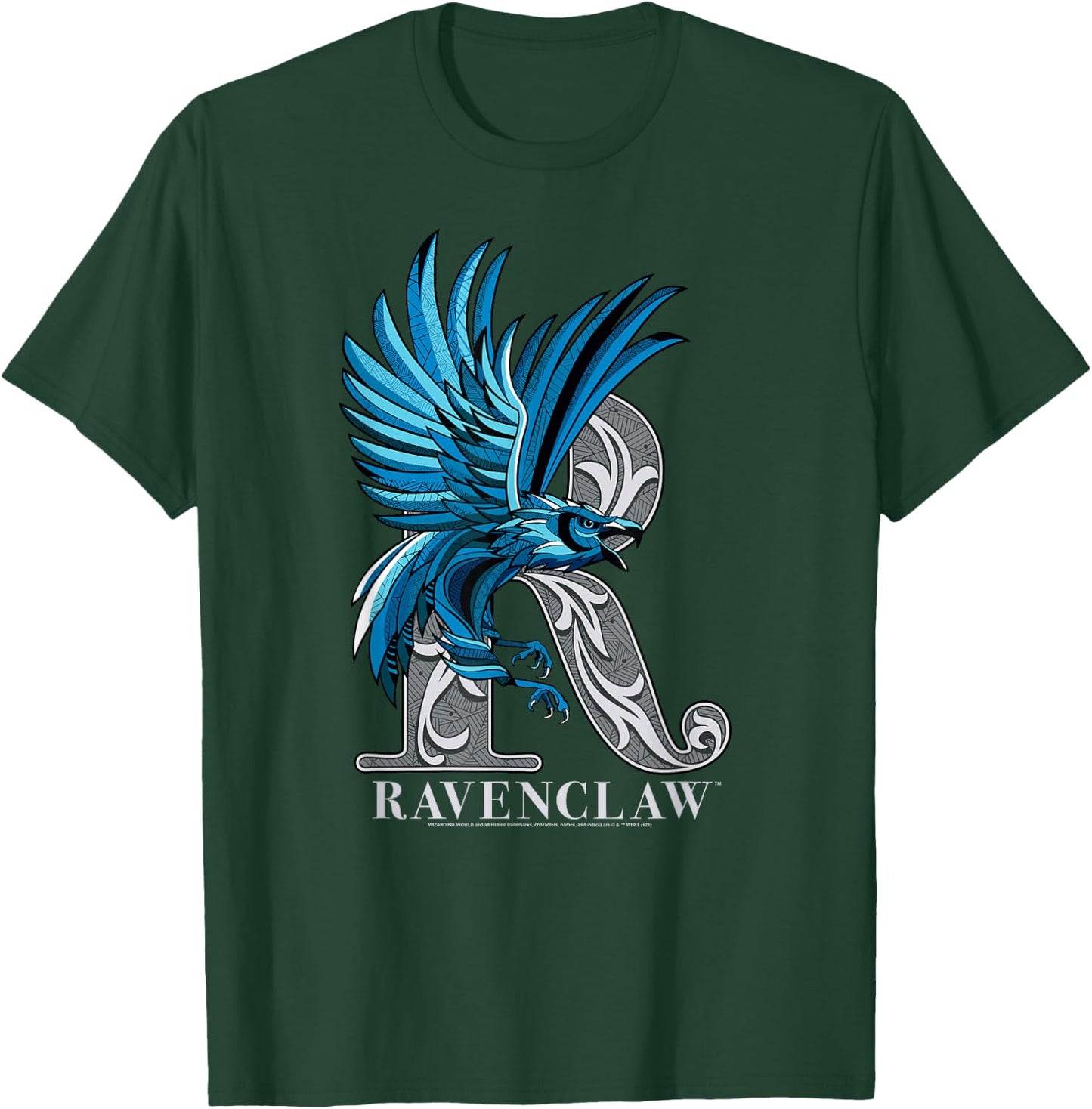 Harry Potter Mosaic Ravenclaw with Eagle Small T-Shirt - T-Shirt | Forest