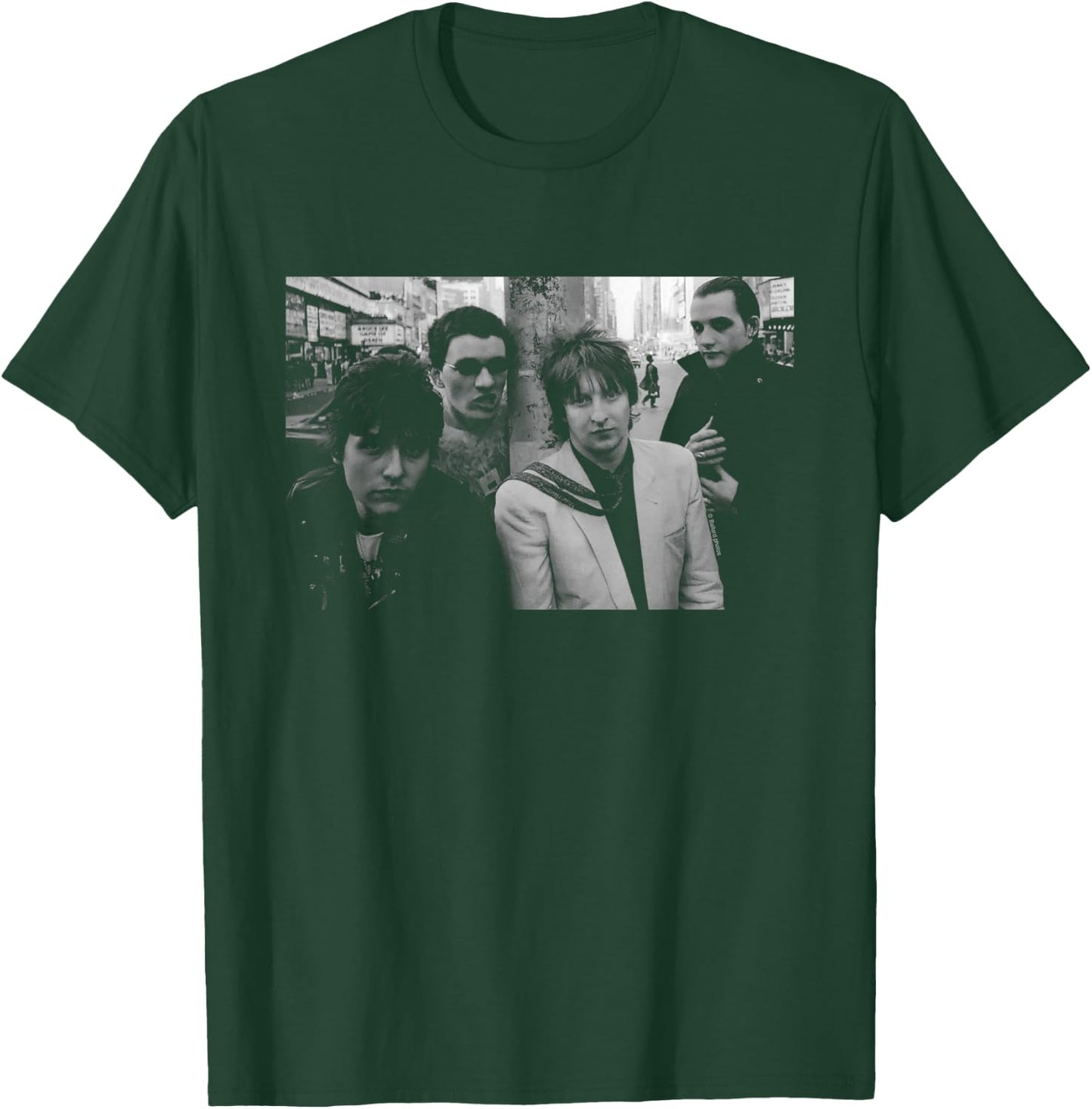The Damned New York 1979 Photo Shoot By Allan Ballard T-Shirt - T-Shirt | Forest