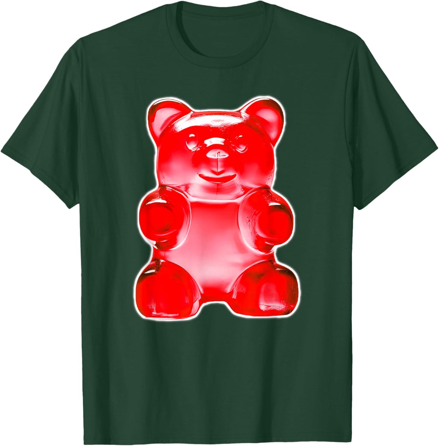 Red Gummy Bear Candy T-Shirt - T-Shirt | Forest