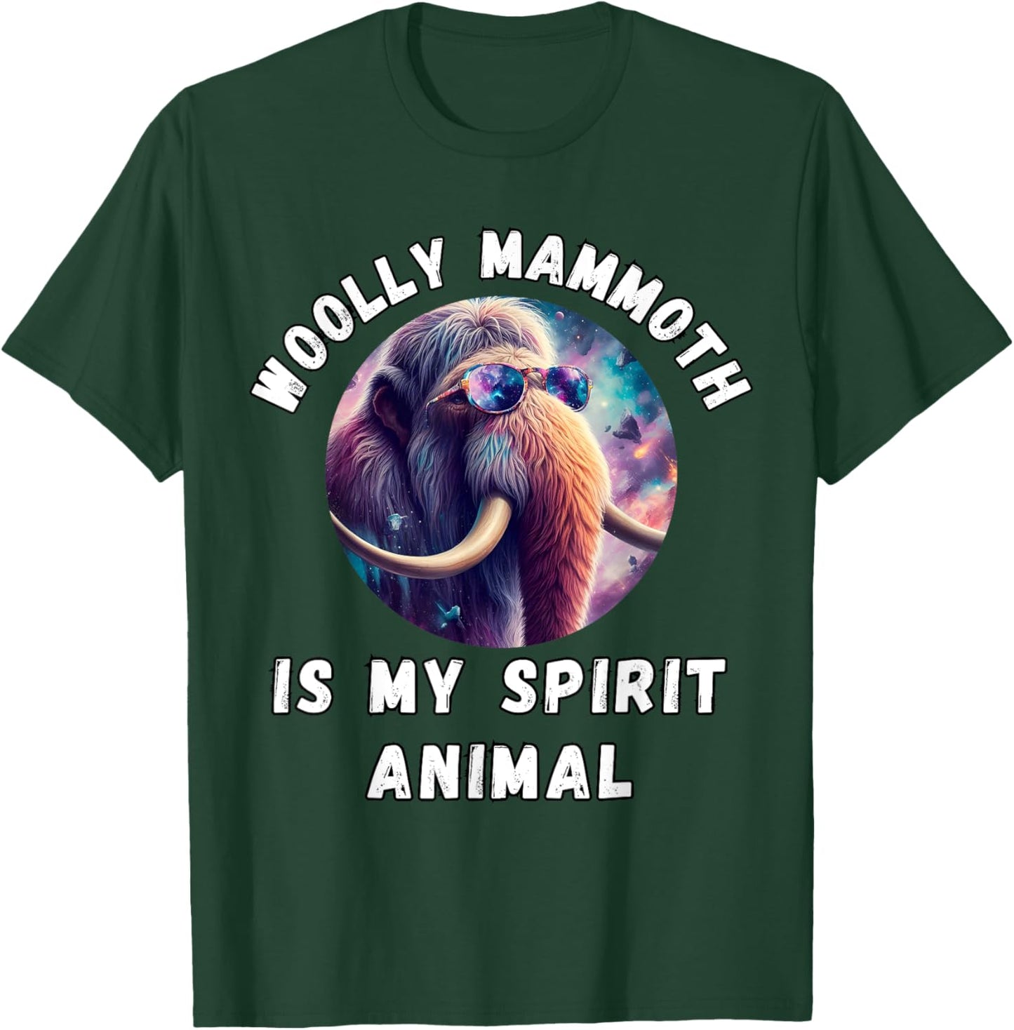 Woolly Mammoth is My Spirit Animal, Wolly Mammoth Lovers T-Shirt - T-Shirt | Forest