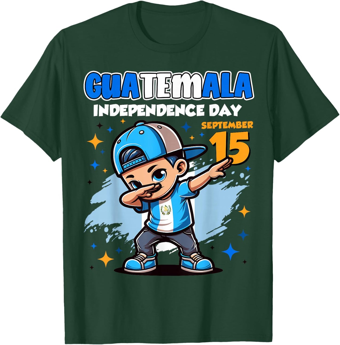 Guatemala Independence Day September 15 Celebration boys T-Shirt - T-Shirt | Forest