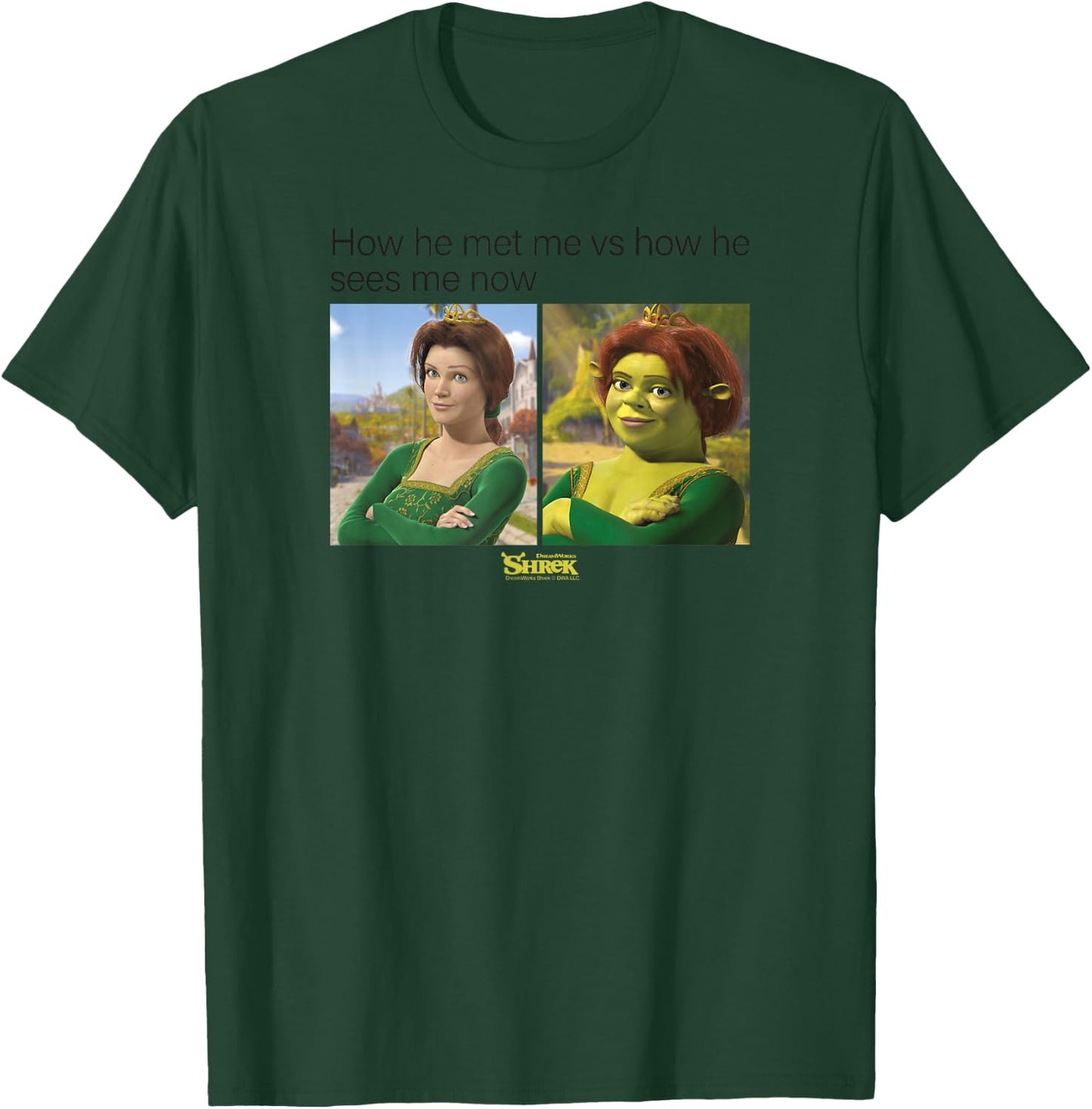 Shrek Princess Fiona Meme T-Shirt - T-Shirt | Forest