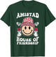 Amistad House Of Friendship Friendly School Spirit Kids T-Shirt - T-Shirt | Forest