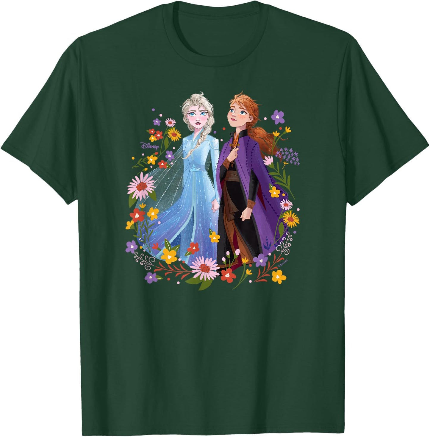 Frozen 2 - Elsa and Anna T-Shirt - T-Shirt | Forest