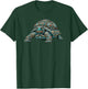 Mandala Art Box Turtle Turtles T-Shirt - T-Shirt | Forest