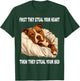 Pitbull Sleeping Pajamas Nightgown T-Shirt - T-Shirt | Forest
