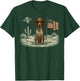 German Shorthaired Pointer 4th of July US American Flag Dog T-Shirt - T-Shirt | Forest