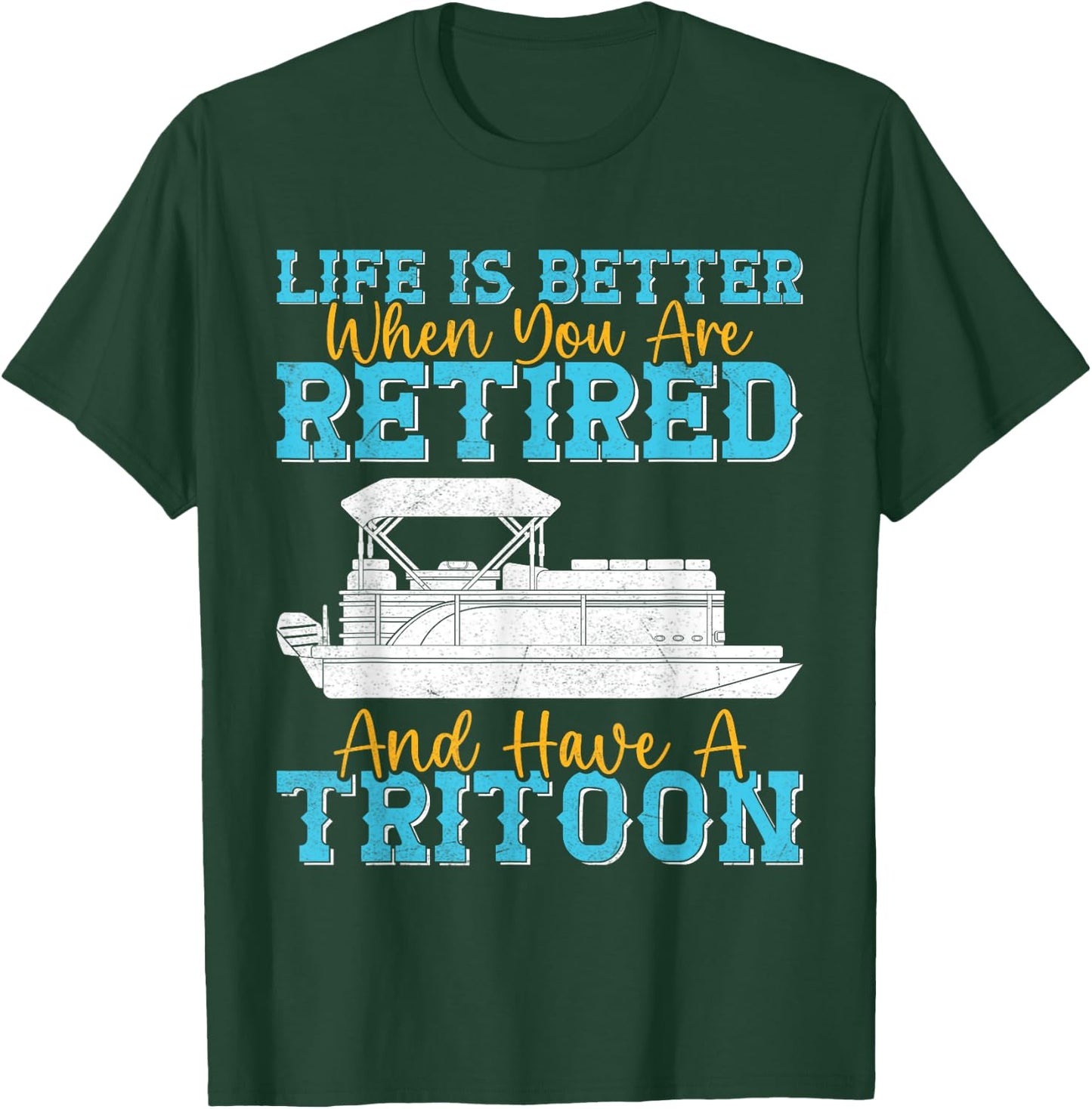 Tritoon Boat Accessories T-Shirt - T-Shirt | Forest