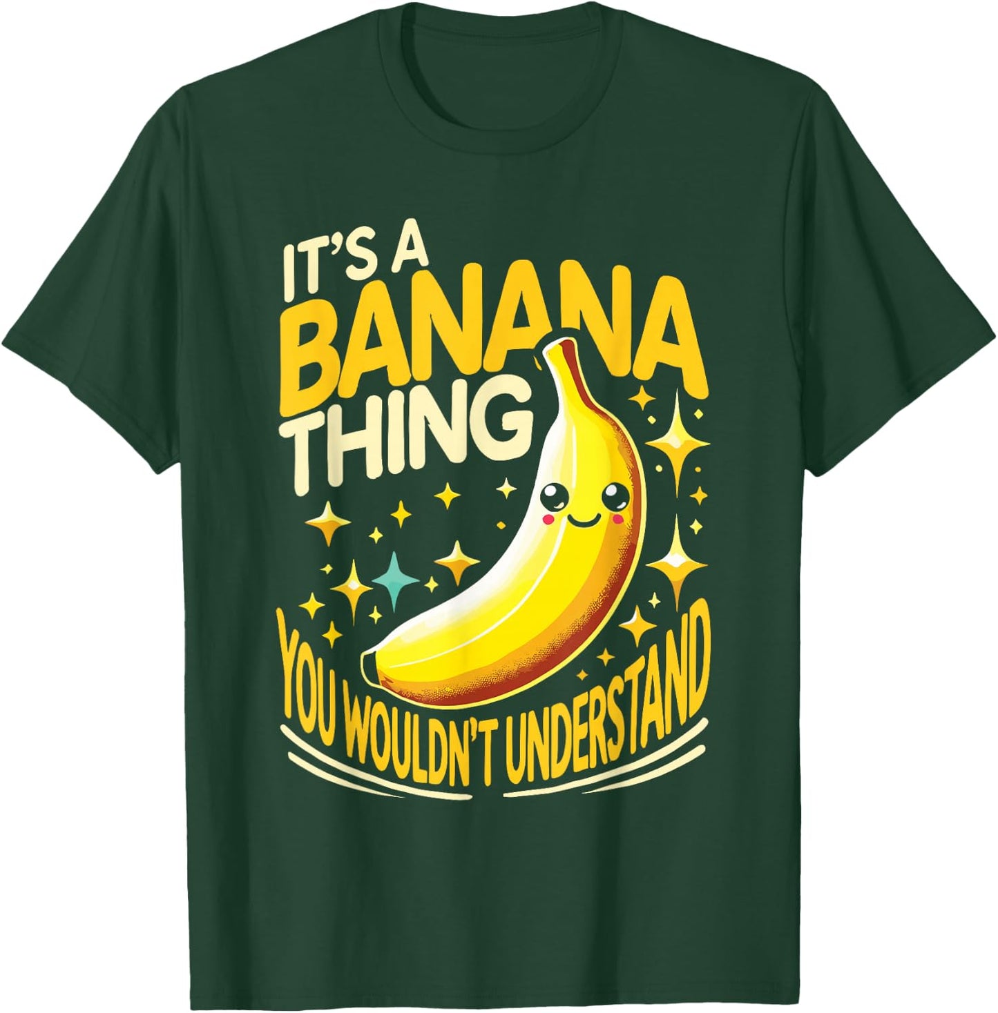 Cute Yellow Banana Apparel It's A Banana Thing Funny Banana Fruit T-Shirt - T-Shirt | Forest