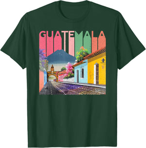 Guatemala Antigua Quetzal Chapin Cafe Semana Santa 502 T-Shirt - T-Shirt | Forest