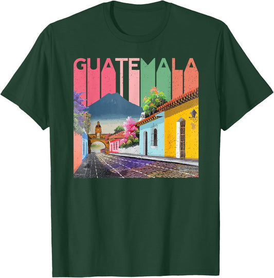 Guatemala Antigua Quetzal Chapin Cafe Semana Santa 502 T-Shirt - T-Shirt | Forest