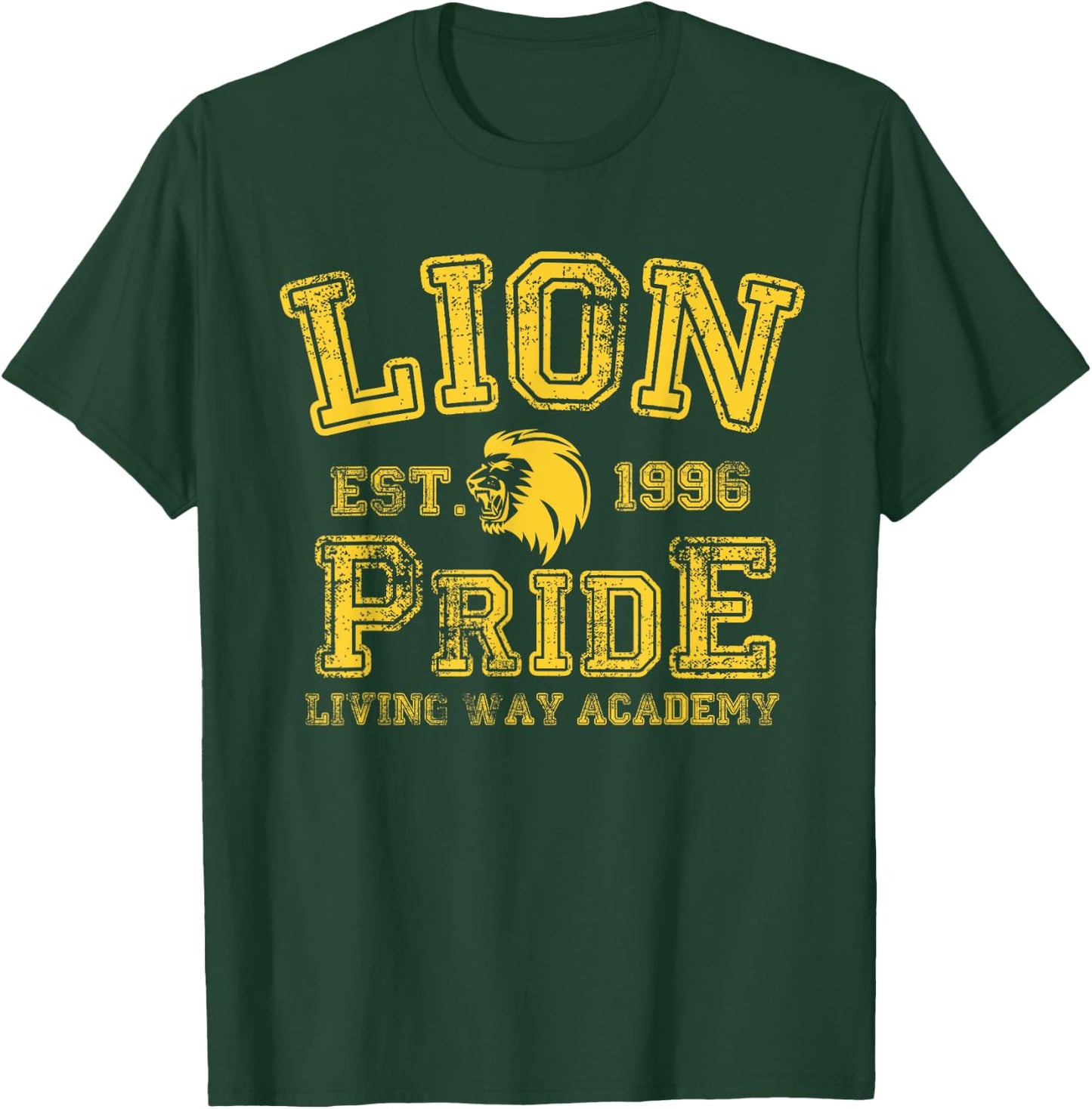 Living Way Academy - Lion Pride T-Shirt - T-Shirt | Forest