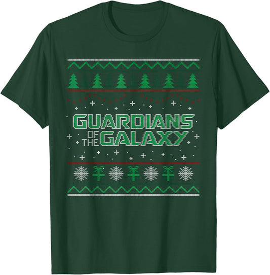 Marvel Guardians of the Galaxy: Holiday Special Sweater T-Shirt - T-Shirt | Forest