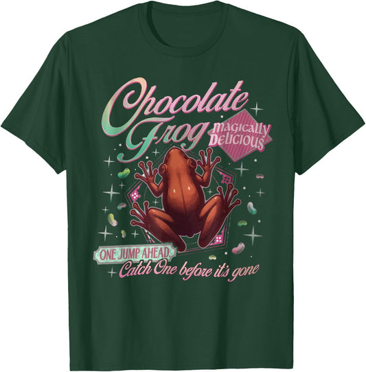 Wizard Chocolate Frog Magic Candy T-Shirt - T-Shirt | Forest