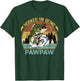 Vintage Hooked On Being Pawpaw Father's Day Fishing T-Shirt - T-Shirt | Forest
