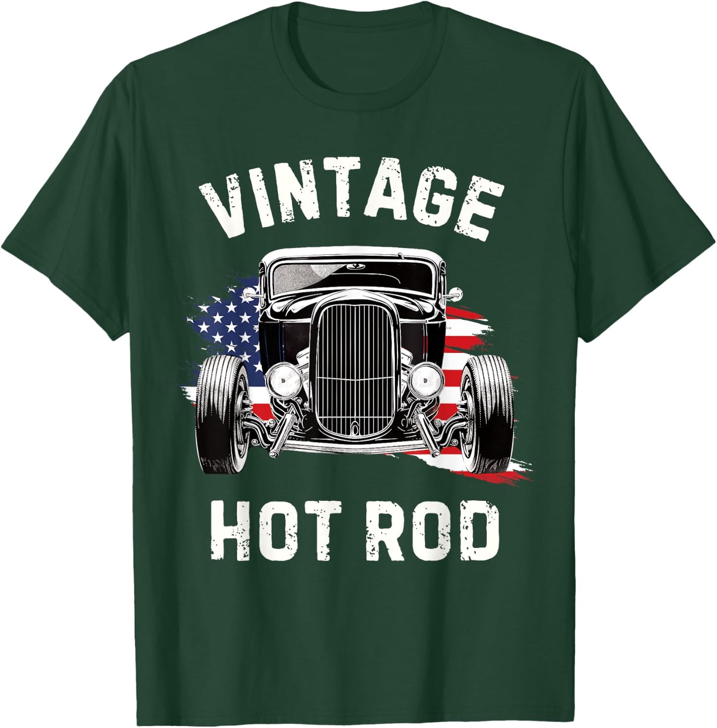 American Classic Hot Rod T-Shirt - T-Shirt | Forest