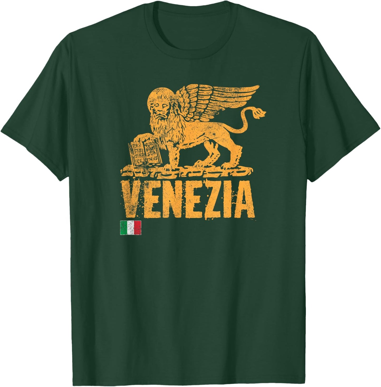 Venezia Leone San Marco Italian lion Venice Italy Italy T-Shirt - T-Shirt | Forest