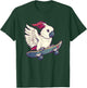 Cute Cockatoo With Skateboard I Kids Cockatoo T-Shirt - T-Shirt | Forest