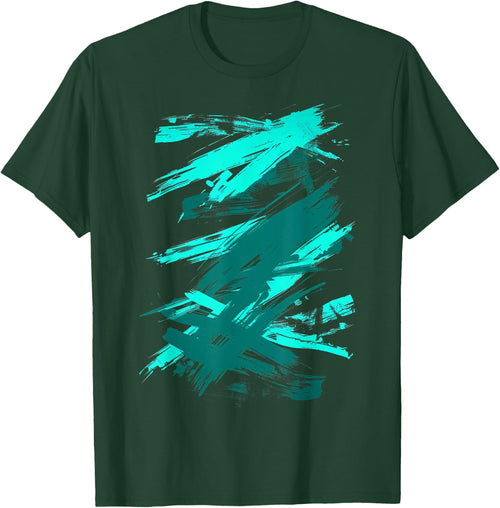 LumaThread -Adults Teal & Black Graphic