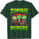 Zombie Pepere Halloween Costume Family Matching T-Shirt - T-Shirt | Forest