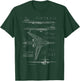 Tupolev Tu-160 Bomber Russian Military Aircraft T-Shirt - T-Shirt | Forest