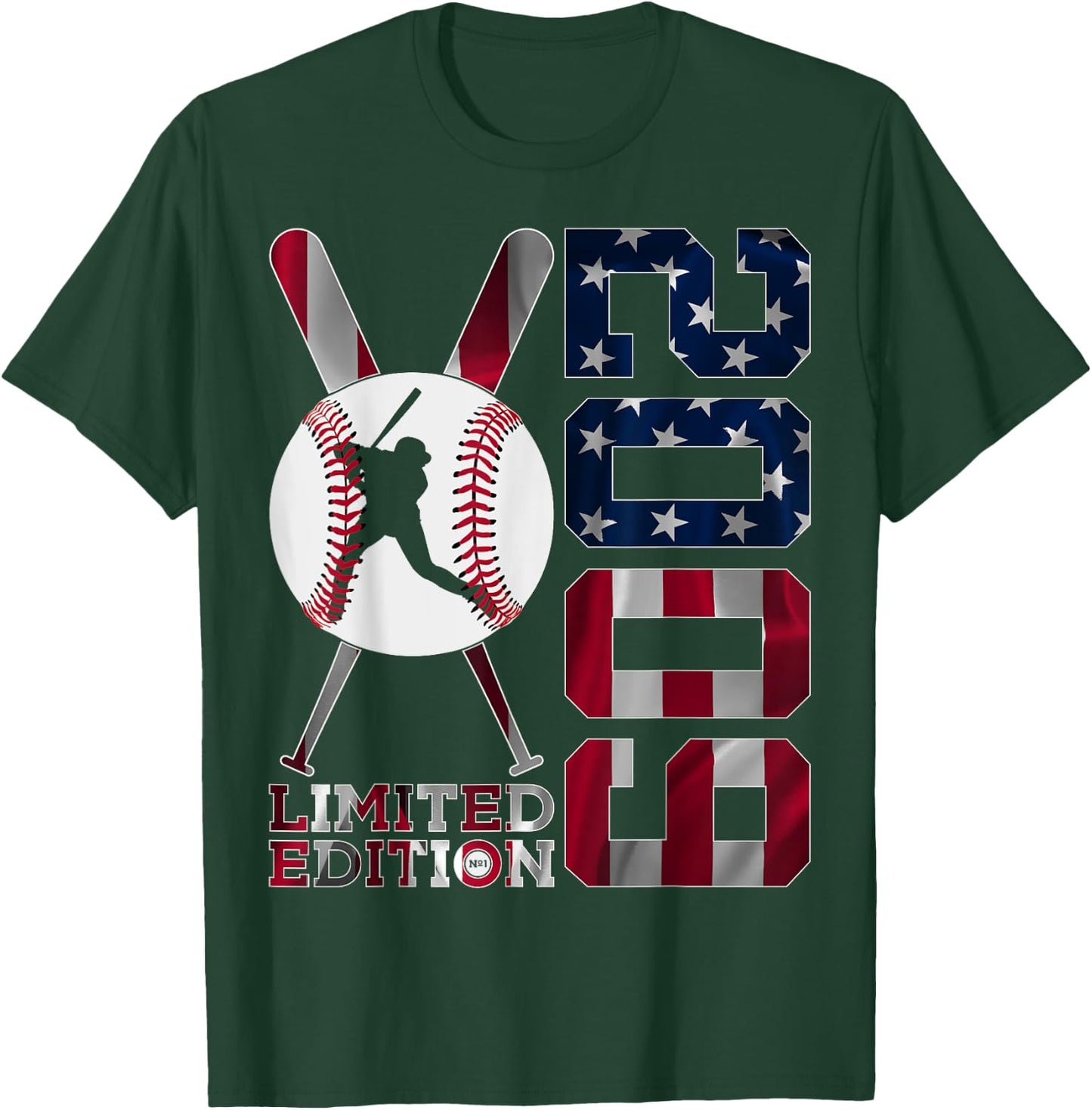 16th BIRTHDAY BASEBALL LIMITED EDITION 2009 T-Shirt - T-Shirt | Forest