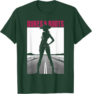 Dukes and Boots Cool Daisy Cowgirl Chick T-Shirt - T-Shirt | Forest