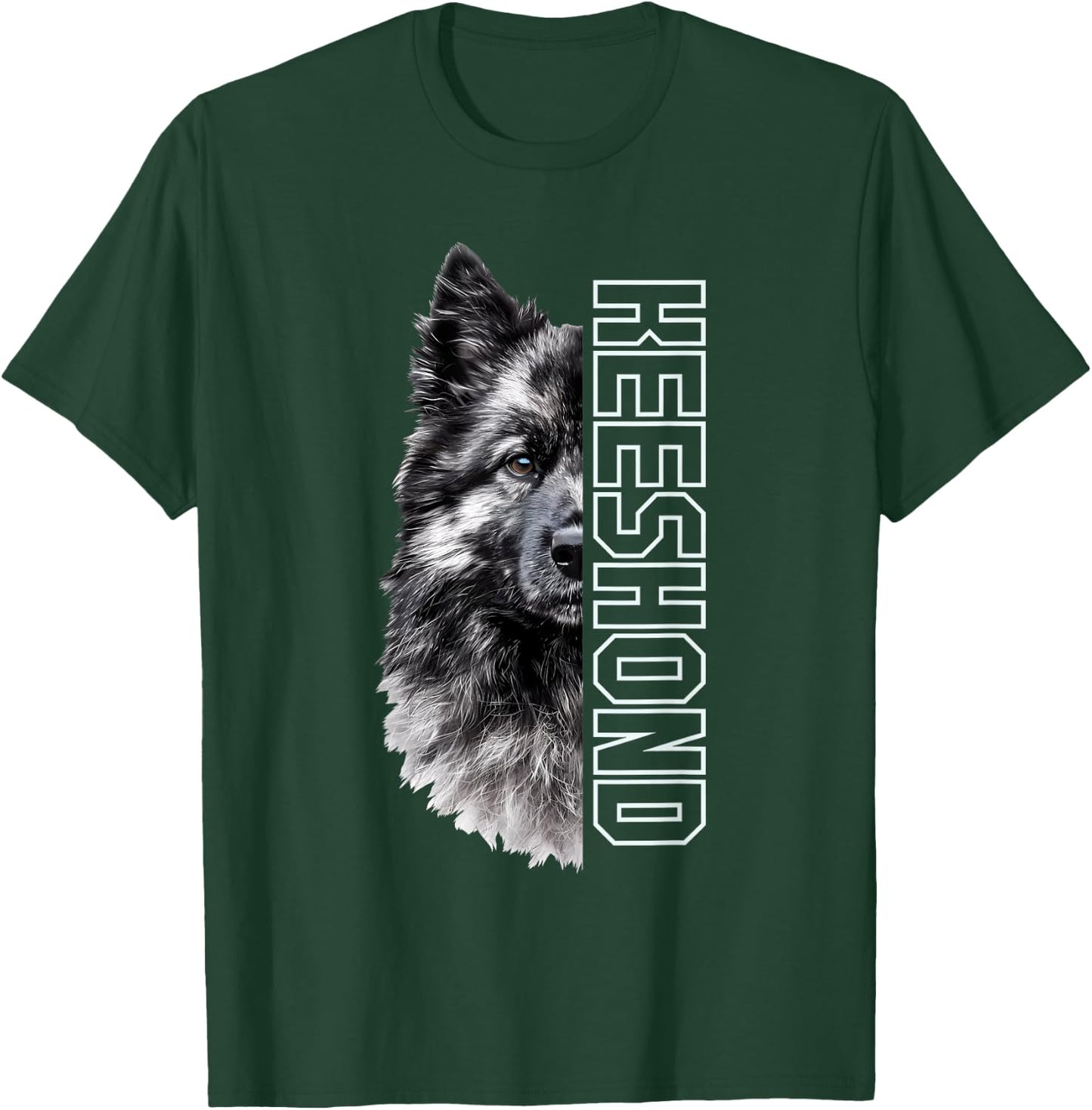 Keeshond T-Shirt - T-Shirt | Forest