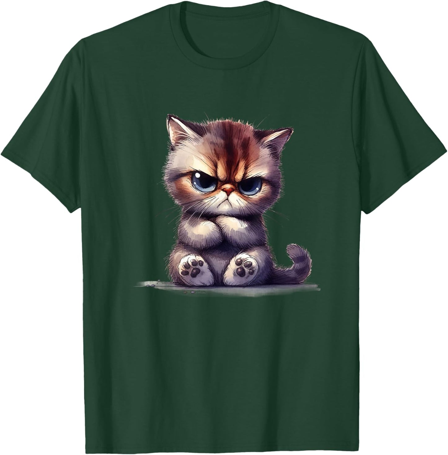 Funny Animals Grumpy Cats T-Shirt - T-Shirt | Forest