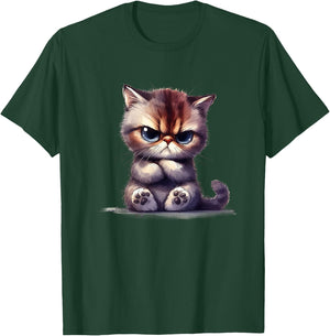 Funny Animals Grumpy Cats T-Shirt - T-Shirt | Forest
