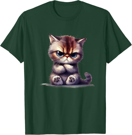Funny Animals Grumpy Cats T-Shirt - T-Shirt | Forest