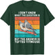 I Don't Know The Question Is The Answer Is Tufted Titmouse T-Shirt - T-Shirt | Forest
