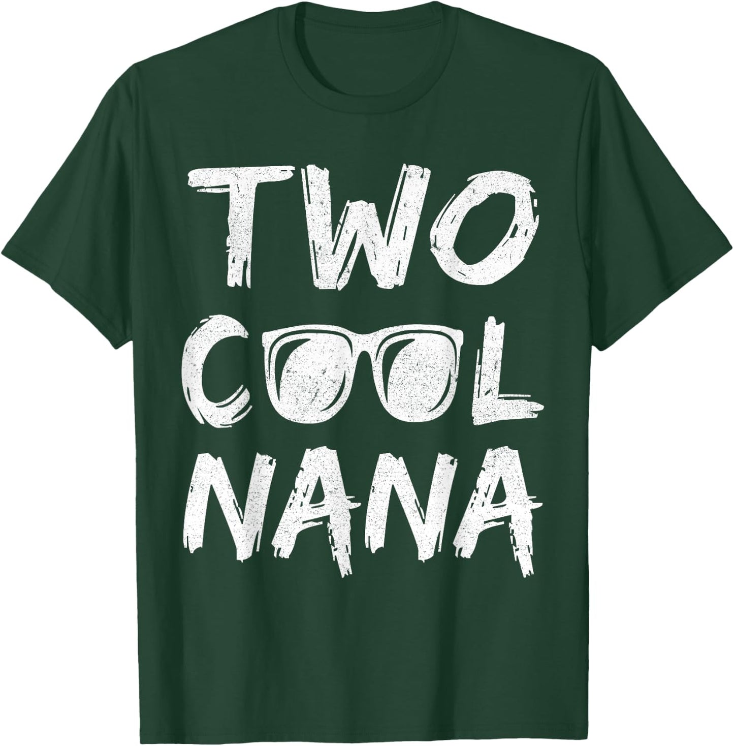 Nana Of The Birthday Boy Two Cool 2nd Bday Family Matching T-Shirt - T-Shirt | Forest