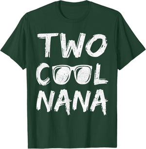 Nana Of The Birthday Boy Two Cool 2nd Bday Family Matching T-Shirt - T-Shirt | Forest