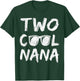 Nana Of The Birthday Boy Two Cool 2nd Bday Family Matching T-Shirt - T-Shirt | Forest