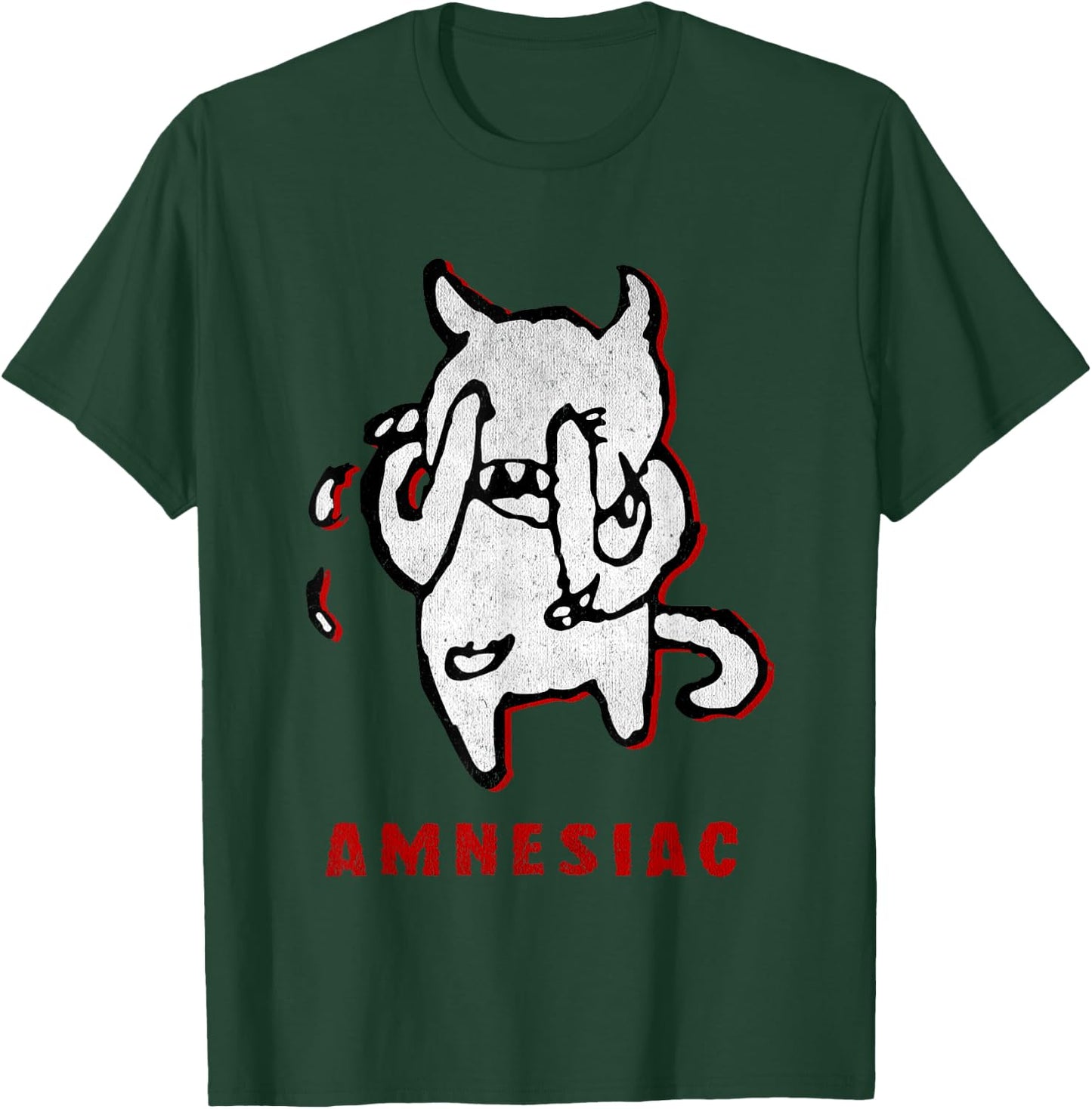 Classic Crying Awesome Music 80s 90s Radio Outfits Amnesiac T-Shirt - T-Shirt | Forest