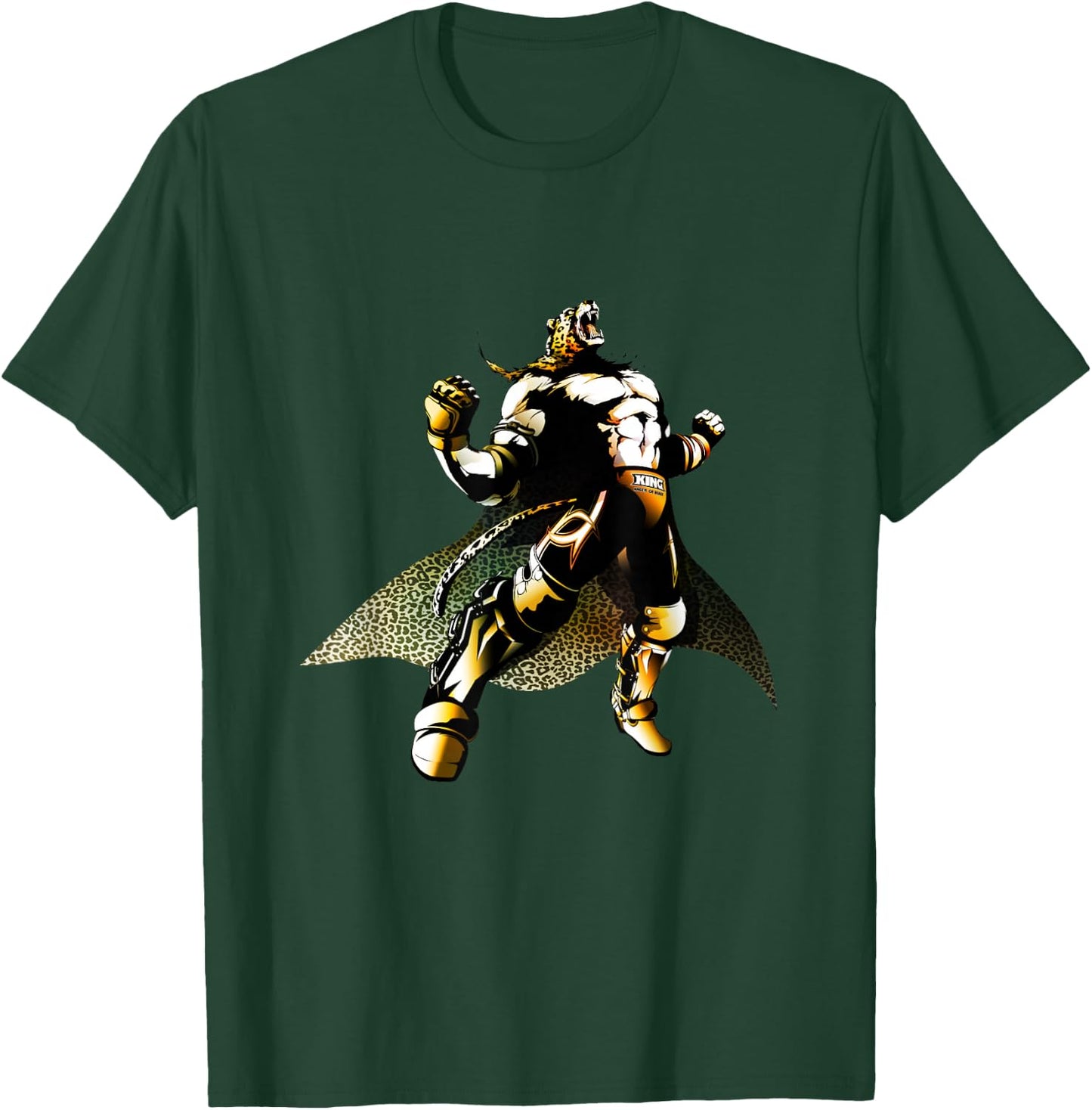 Bandai Namco Entertainment Inc. TEKKEN7 KING 001 , Small, Black T-Shirt - T-Shirt | Forest