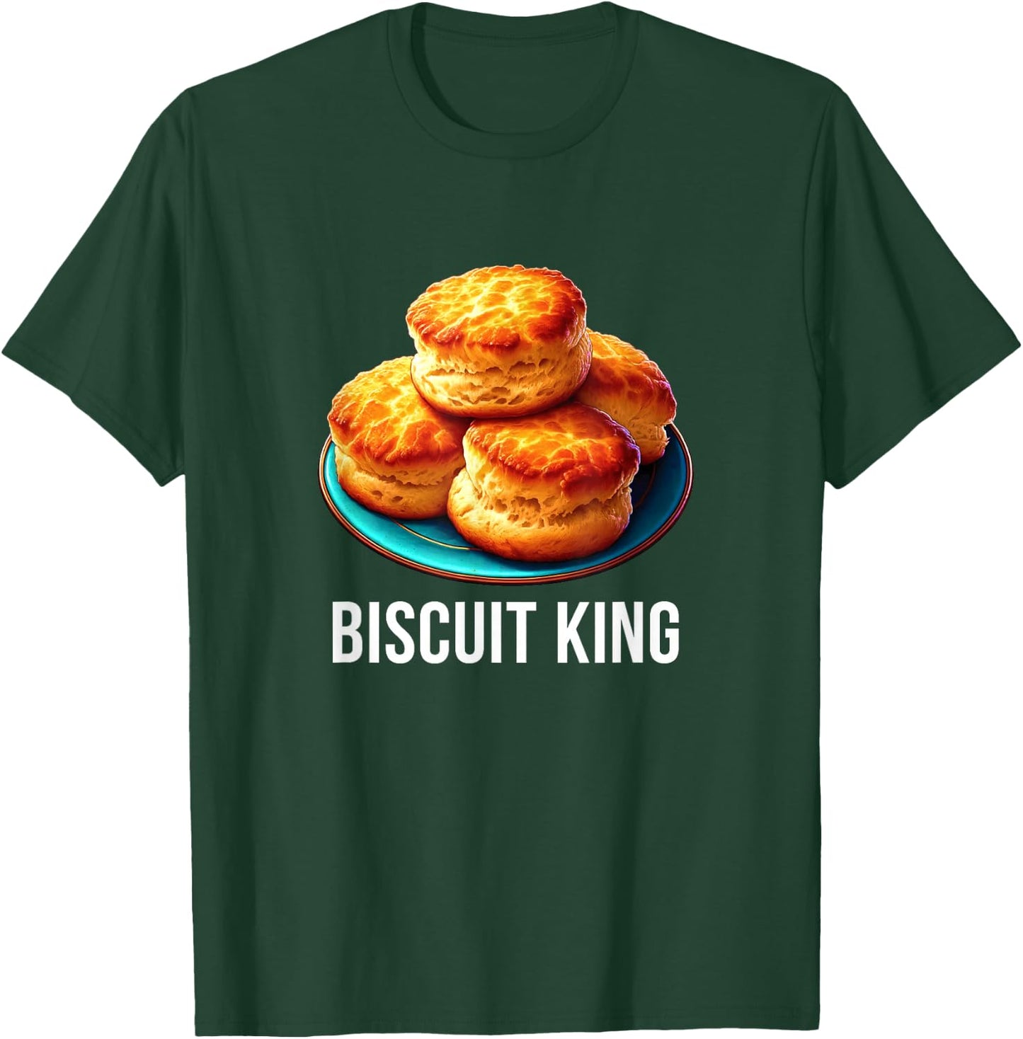 Biscuit King T-Shirt - T-Shirt | Forest