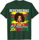 Remembering My Ancestors Juneteenth Melanin Black Women Girl T-Shirt - T-Shirt | Forest