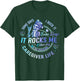 Some Days I Rock It Either Way Caregiver Life Skeleton Funny T-Shirt - T-Shirt | Forest